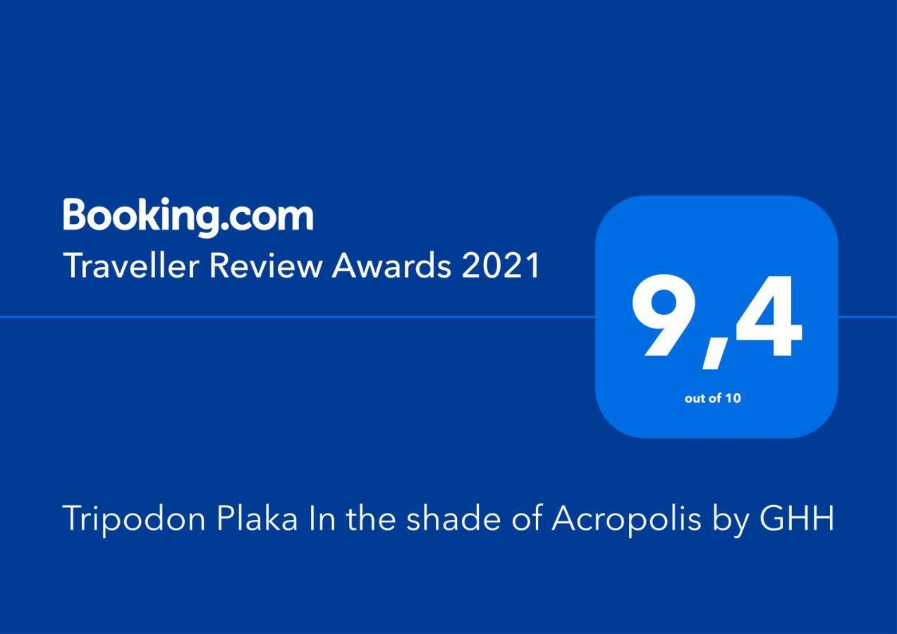 Tripodon Plaka In The Shade Of Acropolis By Ghh Villa Athens Exterior photo